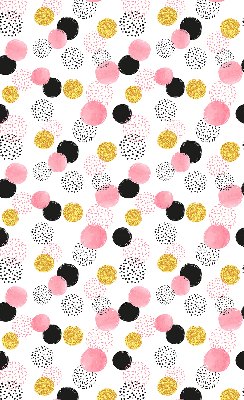 Fabric roller blind Various circles