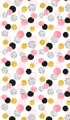 Fabric roller blind Various circles