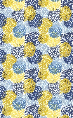 Modern roller blind Painted plants