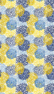 Modern roller blind Painted plants