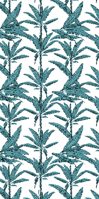 Fabric roller blind Palm leaves