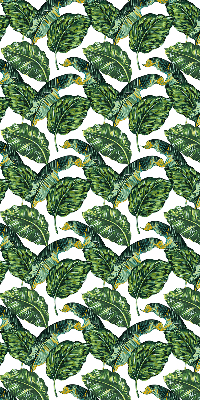 Modern roller blind Exotic leaves