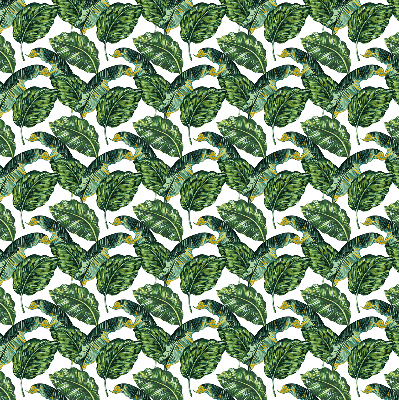 Modern roller blind Exotic leaves