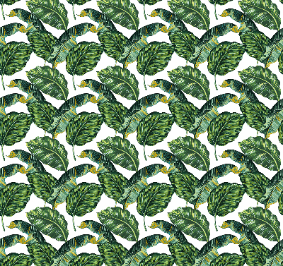 Modern roller blind Exotic leaves