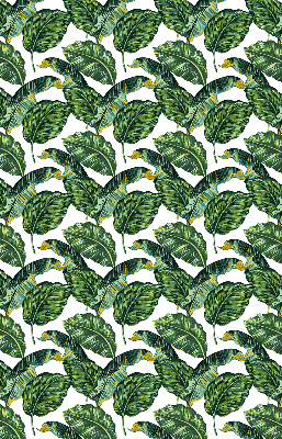 Modern roller blind Exotic leaves