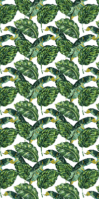 Modern roller blind Exotic leaves