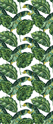 Modern roller blind Exotic leaves