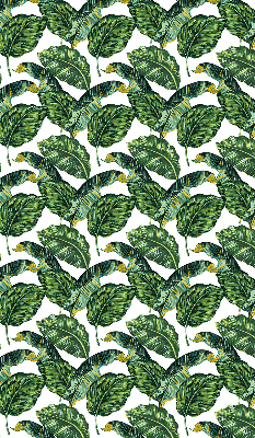 Modern roller blind Exotic leaves