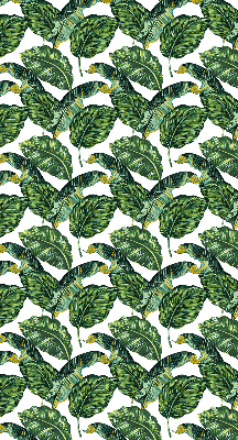 Modern roller blind Exotic leaves