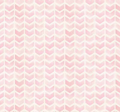 Fabric roller blind Pink zigzags