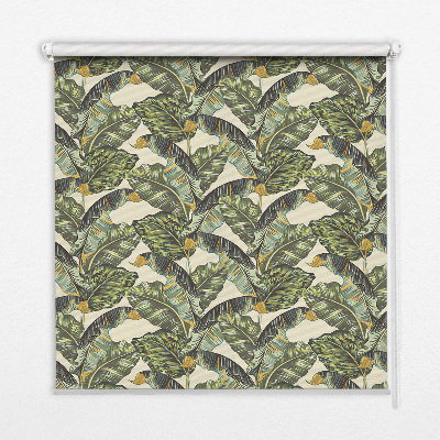 Modern roller blind Leaves