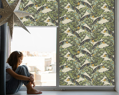 Modern roller blind Leaves