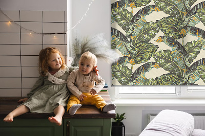 Modern roller blind Leaves