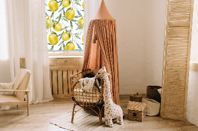Roller blind for large window Lemons