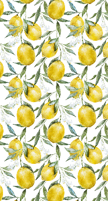 Roller blind for large window Lemons