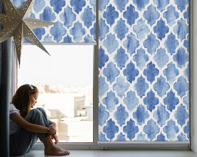 Modern roller blind Painted pattern