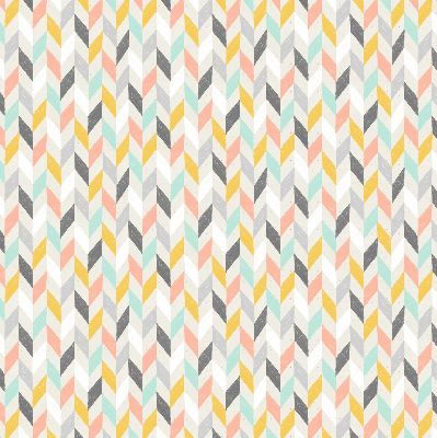 Fabric roller blind Colorful herringbone