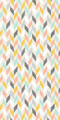 Fabric roller blind Colorful herringbone