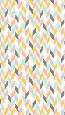 Fabric roller blind Colorful herringbone