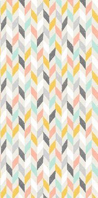 Fabric roller blind Colorful herringbone