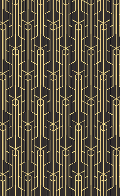 Modern roller blind Yellow pattern