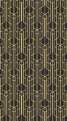 Modern roller blind Yellow pattern