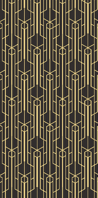 Modern roller blind Yellow pattern