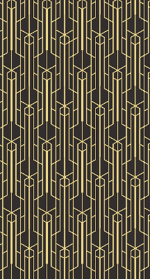 Modern roller blind Yellow pattern