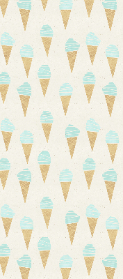 Fabric roller blind Ice cream in a cone