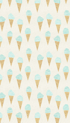 Fabric roller blind Ice cream in a cone