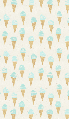 Fabric roller blind Ice cream in a cone