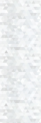 Modern roller blind Gray triangle pattern