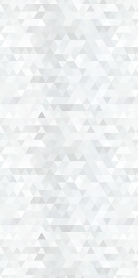 Modern roller blind Gray triangle pattern