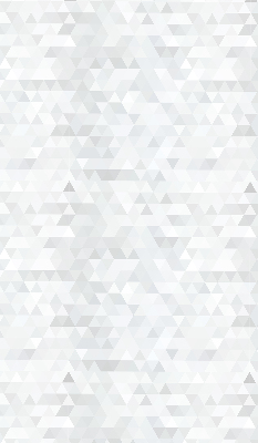 Modern roller blind Gray triangle pattern