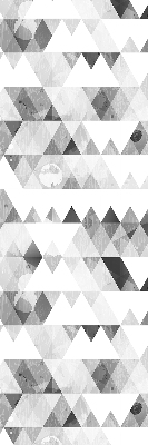 Fabric roller blind Gray triangle pattern