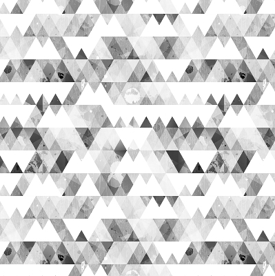 Fabric roller blind Gray triangle pattern