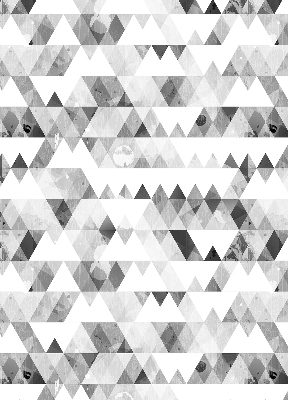 Fabric roller blind Gray triangle pattern