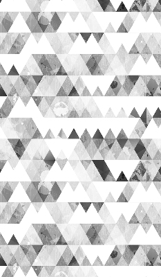 Fabric roller blind Gray triangle pattern