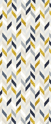 Fabric roller blind Colorful herringbone