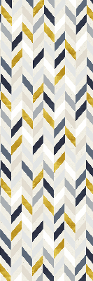 Fabric roller blind Colorful herringbone