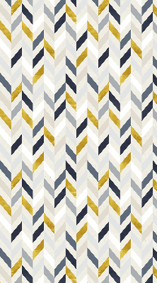 Fabric roller blind Colorful herringbone