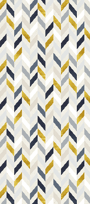 Fabric roller blind Colorful herringbone