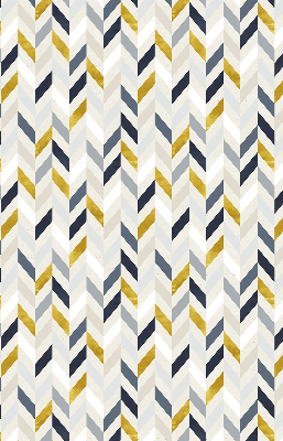 Fabric roller blind Colorful herringbone