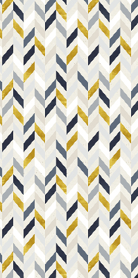Fabric roller blind Colorful herringbone