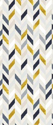Fabric roller blind Colorful herringbone