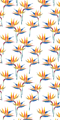 Roller blind for large window Colorful leaves