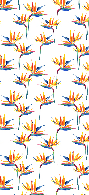 Roller blind for large window Colorful leaves
