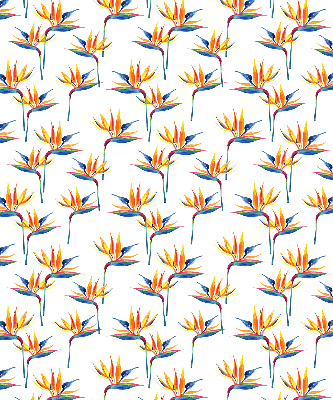 Roller blind for large window Colorful leaves