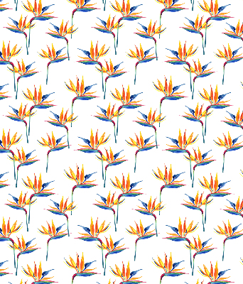 Roller blind for large window Colorful leaves