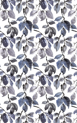 Fabric roller blind Dark leaves